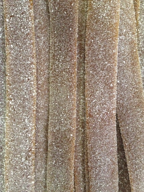 Ceintures acidulées Cola x 4