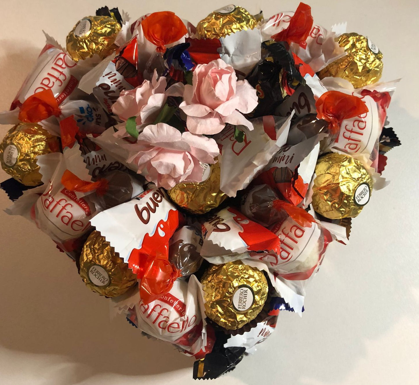 Gâteau de chocolats en coeur (Grand)