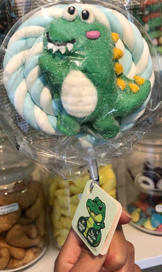 Sucette guimauve 🐊 70g ( PIECE)